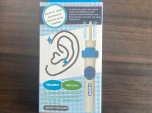 Dispositif de nettoyage des oreilles à vide C-ears avec embouts souples pour enfants et adultes